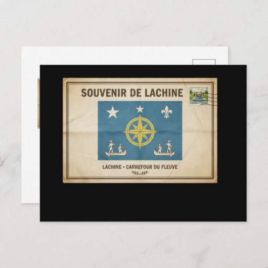 carte postal de  Lachine ポストカード (正面/裏面)