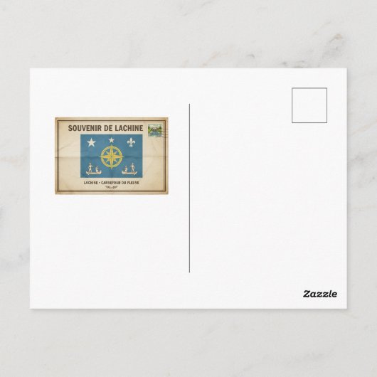 carte postal de  Lachine ポストカード (裏面)