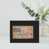 carte postal des Etats-Unis シーズンポストカード (スタンド正面)