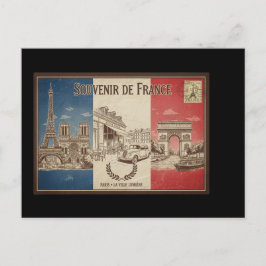 carte postal france ポストカード