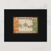 carte postal inde ポストカード (正面)