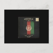 carte postal l'Afghanistan ポストカード (正面)
