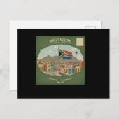 carte postal  l'Afrique du Sud  ポストカード (正面/裏面)