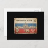 carte postal Russie  シーズンポストカード (正面/裏面)