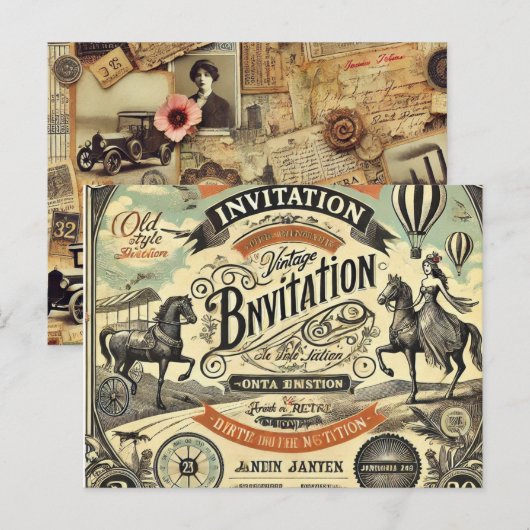 Carte postale ポストカード (正面/裏面)