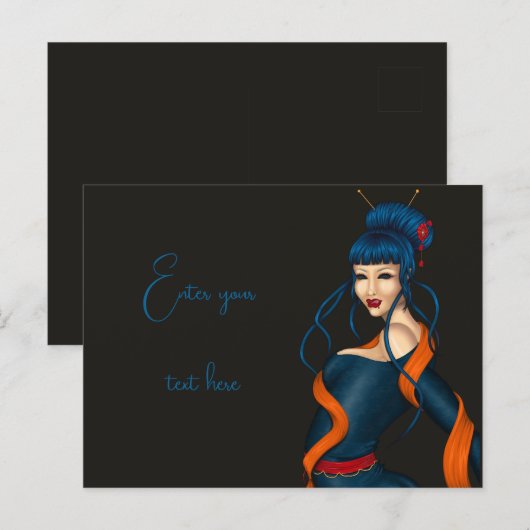 Carte postale ポストカード (正面/裏面)