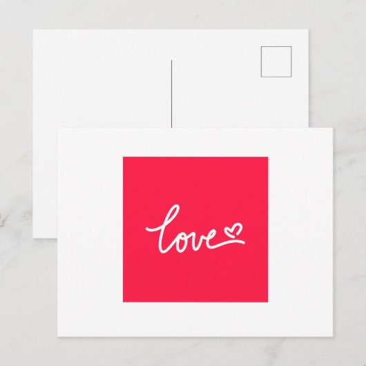 Carte postale 案内ポストカード (正面/裏面)