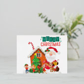 Carte postale  箔シーズンポストカード (立ち正面)