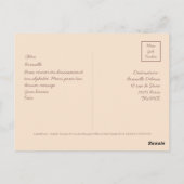 Carte Postale Abécédaire Dinosaures (Français) ポストカード (裏面)