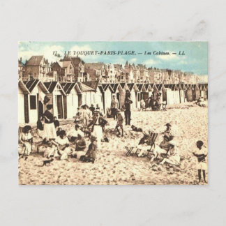 carte postale ancienne, Le Touquet plage ポストカード