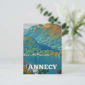 Carte Postale Annecy Photo Vintage  ポストカード (スタンド正面)