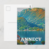 Carte Postale Annecy Photo Vintage  ポストカード (正面/裏面)