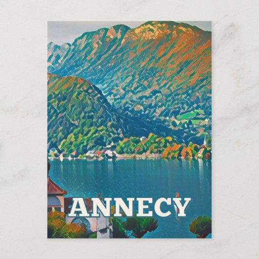 Carte Postale Annecy Photo Vintage  ポストカード (正面)