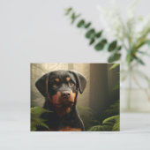 Carte postale At the Heart of Fulfilled Happiness ポストカード (スタンド正面)