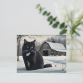 Carte Postale Black Cat Série 2 02 ポストカード (スタンド正面)