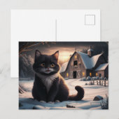 Carte Postale Black Cat Série 2 04 ポストカード (正面/裏面)