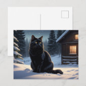 Carte Postale Black Cat Série 2 07 ポストカード (正面/裏面)