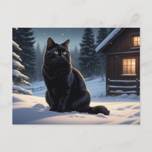 Carte Postale Black Cat Série 2 07 ポストカード (正面)