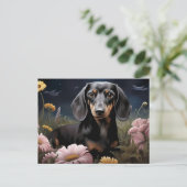 Carte postale Blossoming Spring ポストカード (スタンド正面)