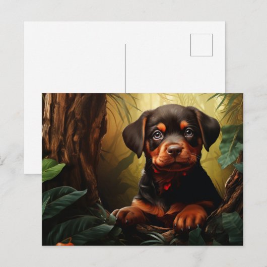 Carte postale Canine Celebration ポストカード (正面/裏面)