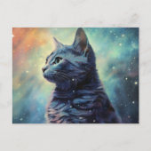 Carte Postale Cat Alone ポストカード (正面)