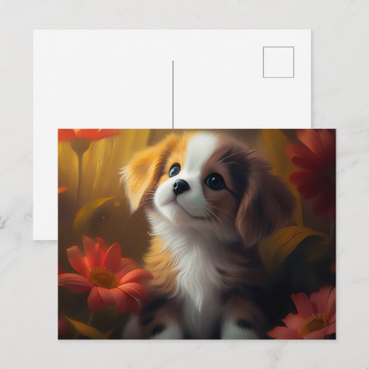 Carte Postale CatDog ポストカード (正面/裏面)