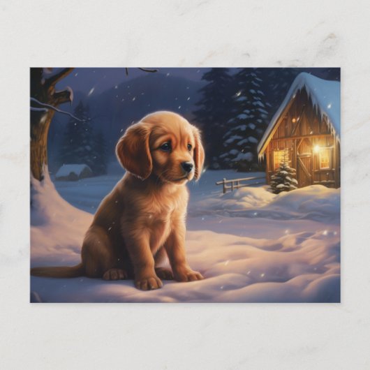 Carte postale Chien 1-19 ポストカード (正面)