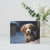 Carte postale Chien 1-9 ポストカード (スタンド正面)