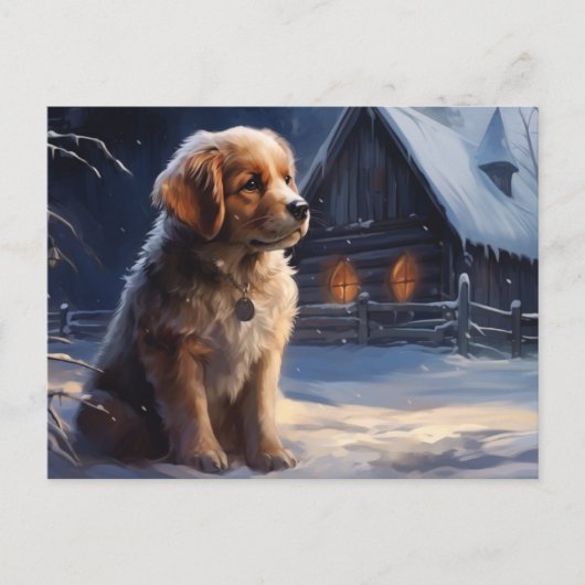 Carte postale Chien 5-11 ポストカード (正面)