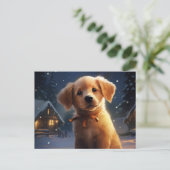 Carte postale Chien 5-13 ポストカード (スタンド正面)