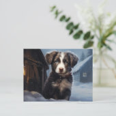 Carte postale Chien 5-15 ポストカード (スタンド正面)