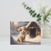 Carte postale Chien 5-17 ポストカード (スタンド正面)