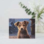 Carte postale Chien 5-19 ポストカード (スタンド正面)