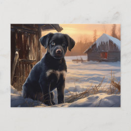 Carte postale Chien 5-6 ポストカード