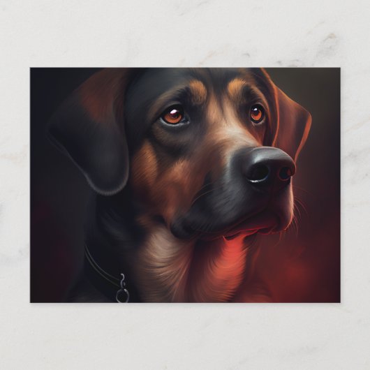 Carte Postale Chien Divers ポストカード (正面)