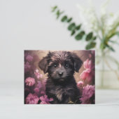 Carte Postale Chien Jardinier ポストカード (スタンド正面)