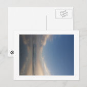carte postale crépuscule océan ポストカード (正面/裏面)