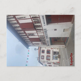 Carte postale d’Espelette ポストカード