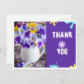 Carte postale de remerciement  ポストカード (正面/裏面)