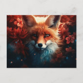 Carte postale Enchanted Whispers of the Fox ポストカード (正面)