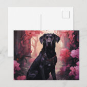 Carte Postale Faithful Among Flowers ポストカード (正面/裏面)