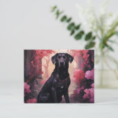 Carte Postale Faithful Among Flowers ポストカード (スタンド正面)