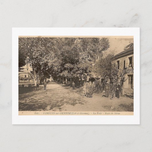 carte postale Fargues-sur-Ourbise (Lot-et-Garonne) ポストカード (正面)
