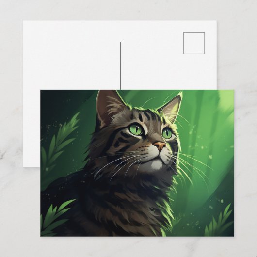 Carte postale Felines in Their Natural Habitat ポストカード (正面/裏面)