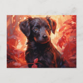 Carte Postale Feu Fleuri ポストカード (正面)