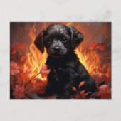 Carte Postale Feuillage Floral ポストカード (正面)