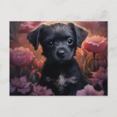 Carte Postale Fleur Épanouie Canine ポストカード (正面)