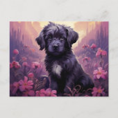 Carte Postale Fleur Magique du Chien ポストカード (正面)