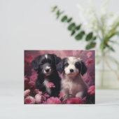 Carte Postale Fleur Mélodieuse du Chien ポストカード (スタンド正面)