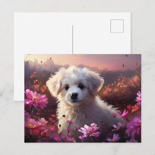 Carte postale Four-Legged Champion ポストカード (正面/裏面)